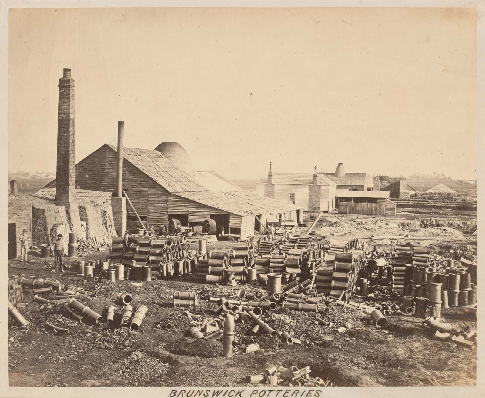 Brunswick Potteries, a historic industrial site in Brunswick