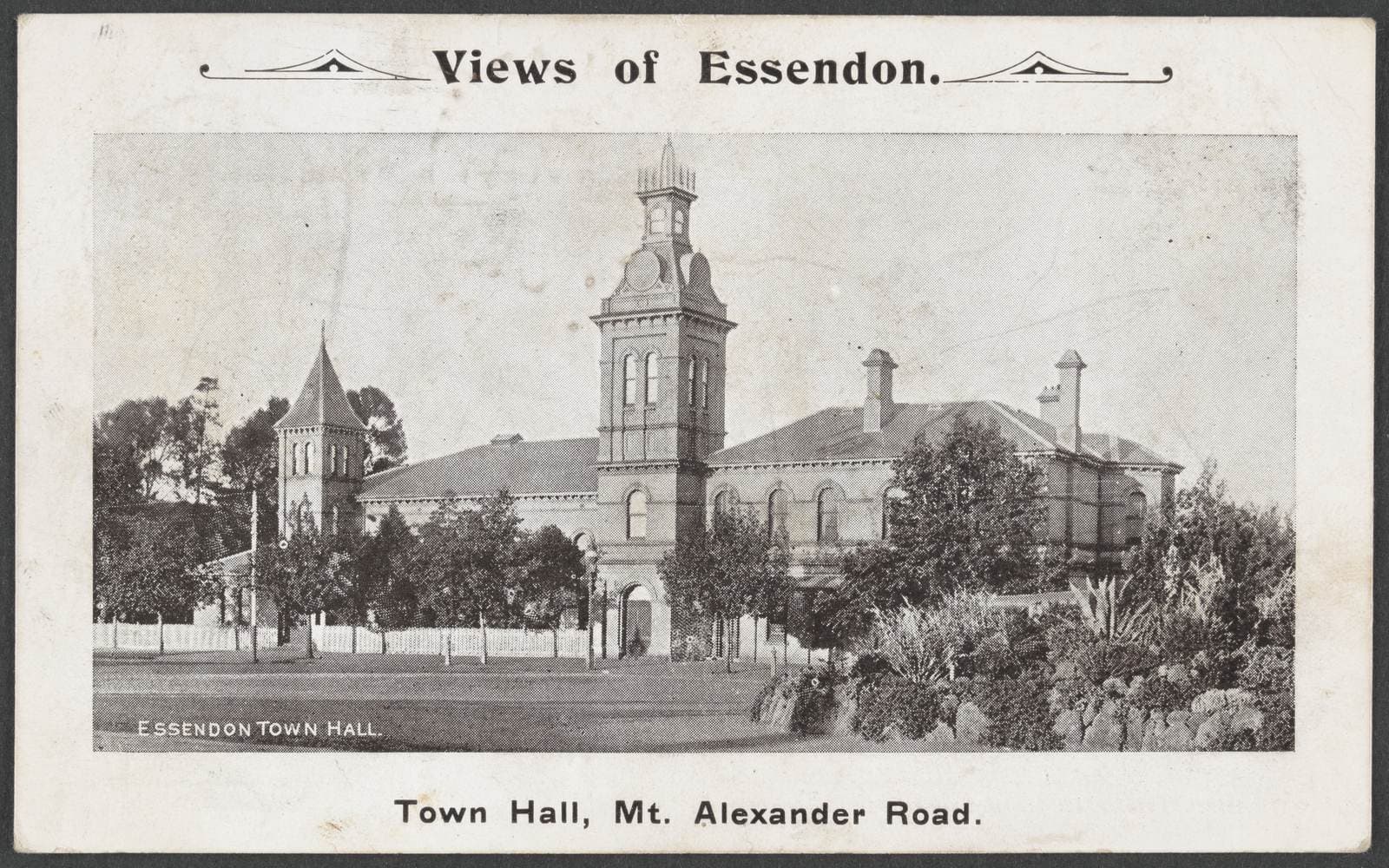 Essendon Town Hall, Mount Alexander Road, a heritage landmark in Essendon