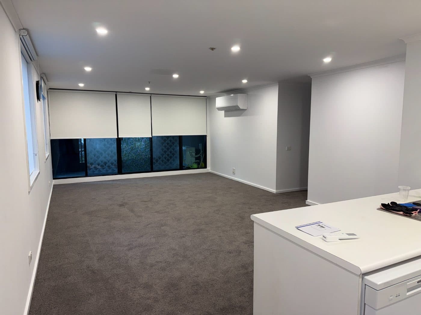 Refurbished living area